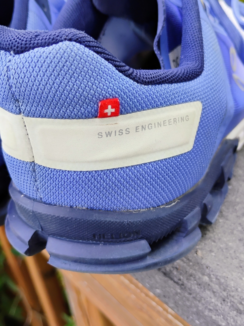On Cloudflow Marina Blue White Running Shoes Gorpcore Sporty Athleisure - 8.5 - Picture 10 of 15
